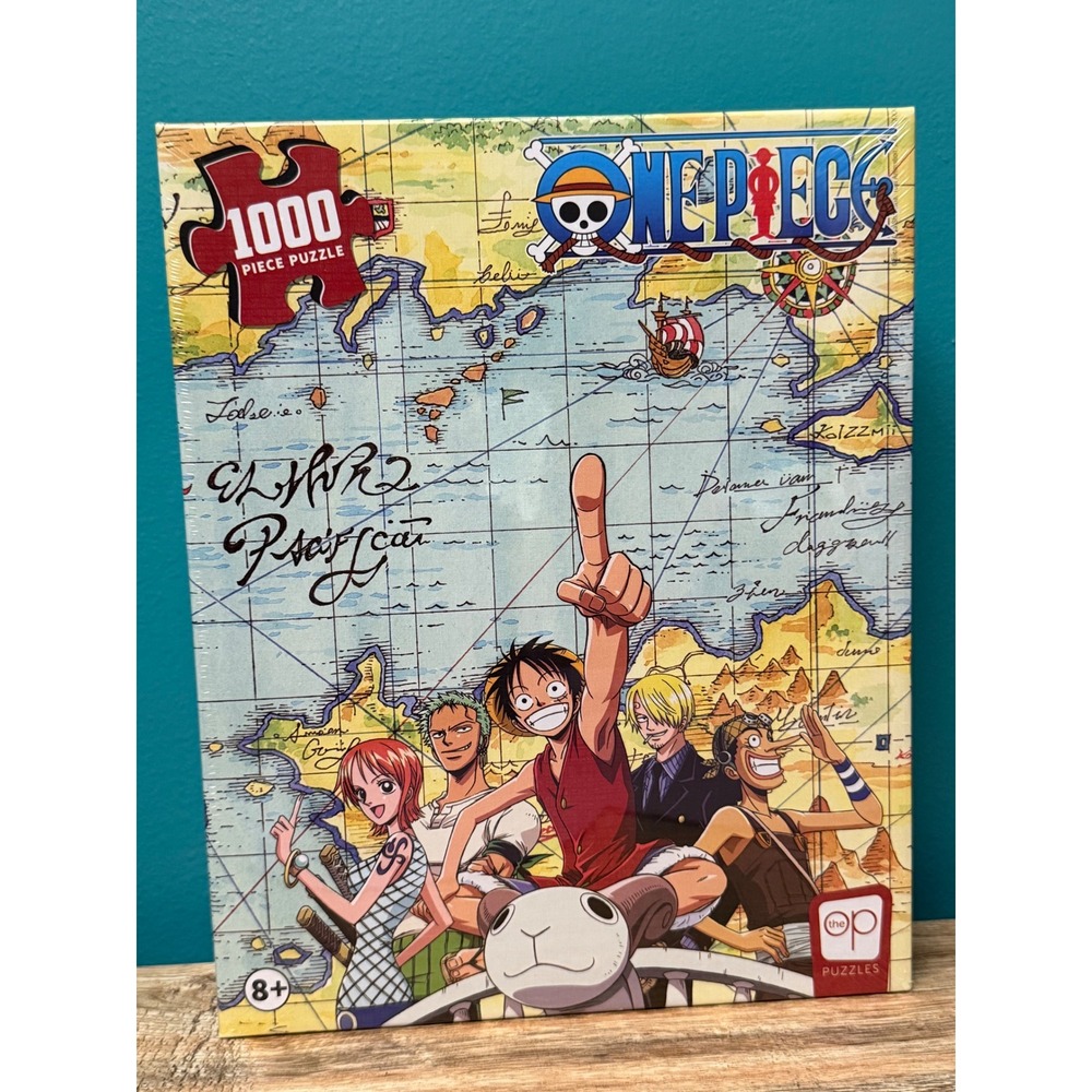 One Piece Sailing The Going Merry 1000 Piece Puzzle SEALED Anime USAopoly NIB